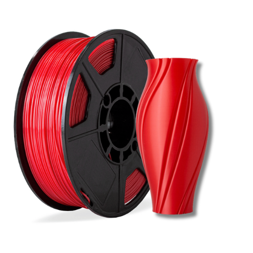 Filamento PLA Vermelho Silk